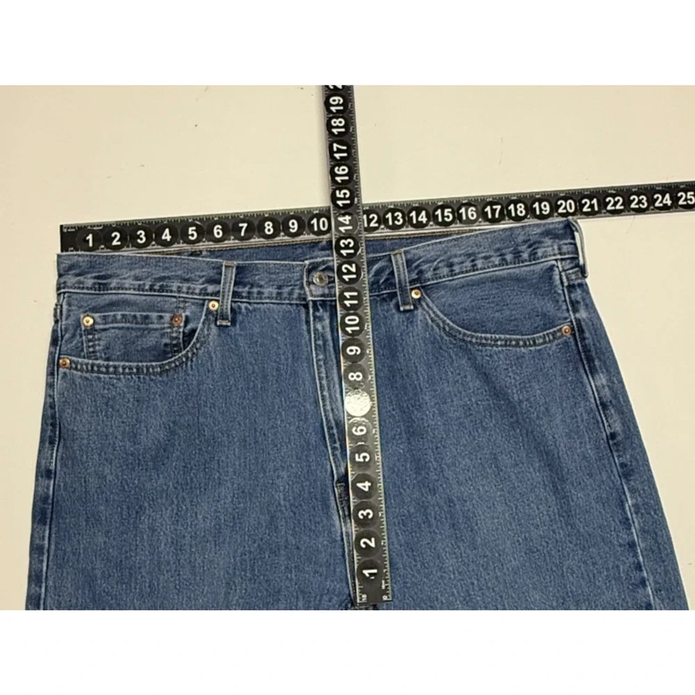 Levis 505 Jeans Mens 40X30 Straight Leg Medium Wash‎ Workwear Casual